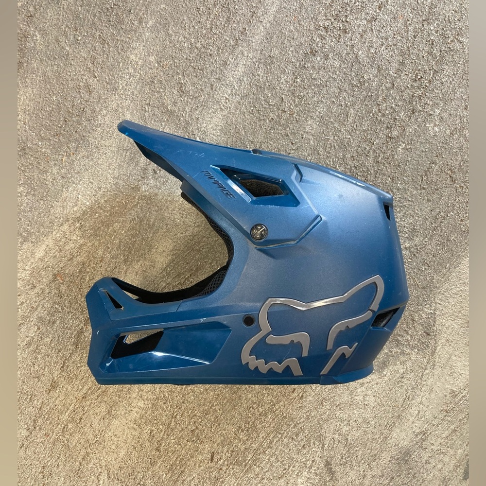Fox Rampage Downhill Bike Full Face Helmet Large